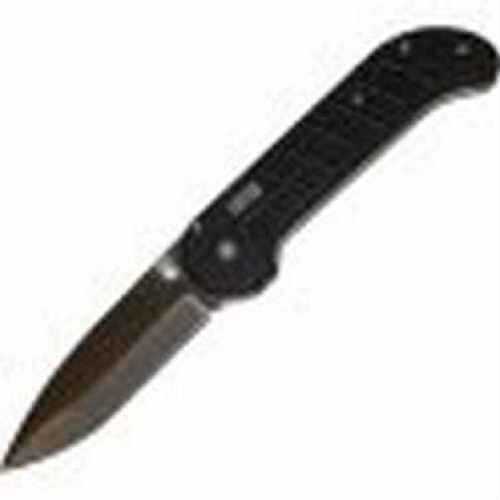 Timberline Knives Kick Start SPEARPOINT Black Plain BLD 1143